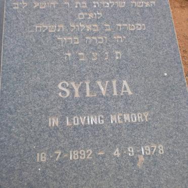 LEWIS Sylvia 1892-1978