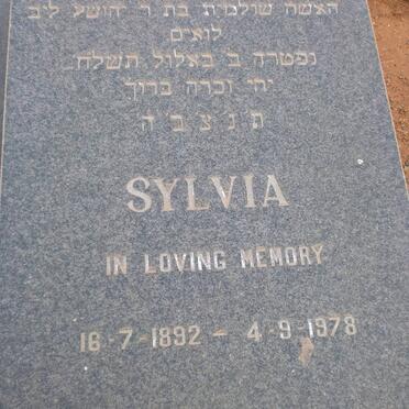 LEWIS Sylvia 1892-1978
