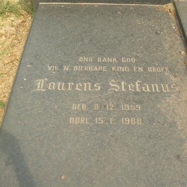 ? Lourens Stefanus 1959-1988