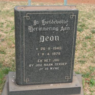 ? Deon 1945-1976