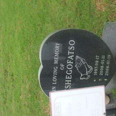 ? Tshegofatso 1997-2008