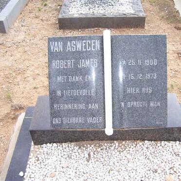 ASWEGEN Robert James, van 1900-1973