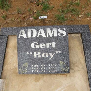 ADAMS Gert 1962-2009