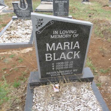 BLACK Maria 1938-2005