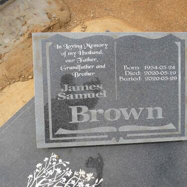 BROWN James Samuel 1954-2020