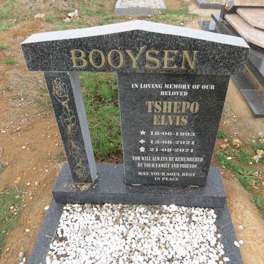 BOOYSEN Tshepo Elvis 1993-2021
