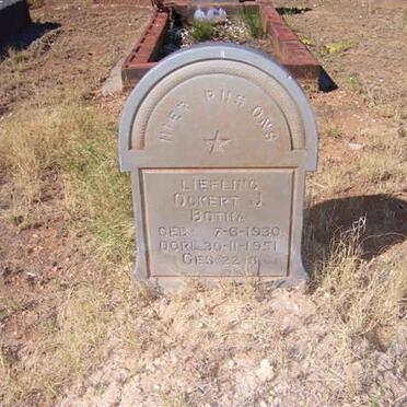 BOTHA Ockert J. 1930-1951