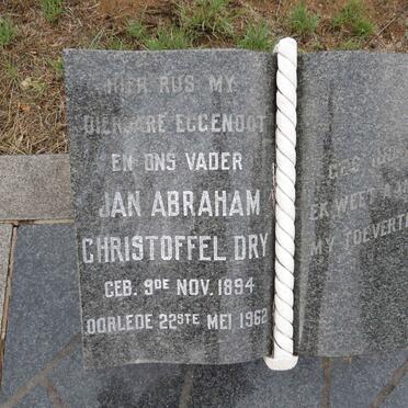 DRY Jan Abraham Christoffel 1894-1962