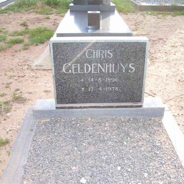 GELDENHUYS Chris 1896-1978
