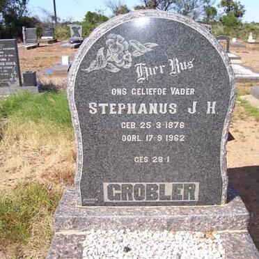 GROBLER Stephanus J.H. 1876-1962