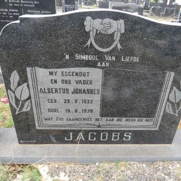 JACOBS Albertus Johannes 1933-1978