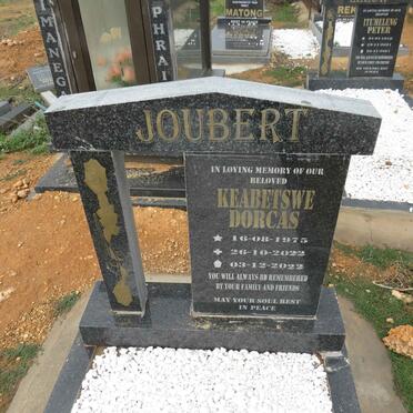 JOUBERT Keabetswe Dorcas 1975-2022
