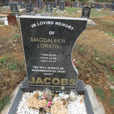 JACOBS Magdaleen Lorato 1980-2020