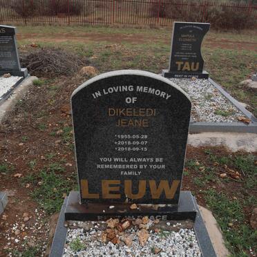 LEUW Dikeledi Jeane 1955-2018