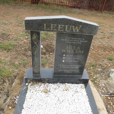 LEEUW Mula Willem 1944-2020