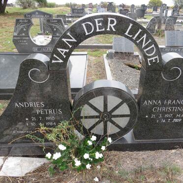 LINDE Andries Petrus, van der 1910-1984 & Anna Francina Christina MARTINS 1917-2009_1