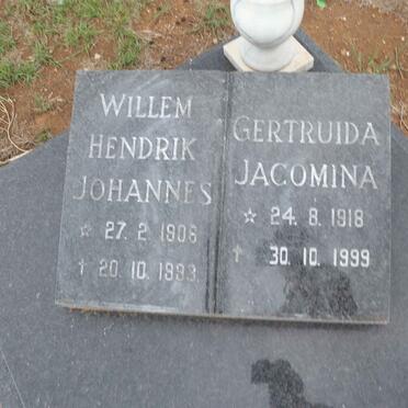 LIEBENBERG Willem Hendrik Johannes 1906-1993 & Gertruida Jacomina 1918-1999 _2