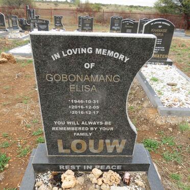 LOUW Gobonamang Elisa 1946-2016