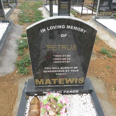 MATEWIS Petrus 1945-2023