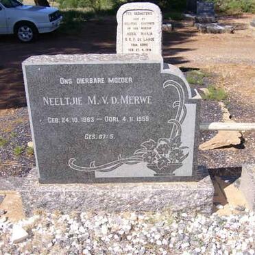 MERWE Neeltjie M., v.d. 1883-1955