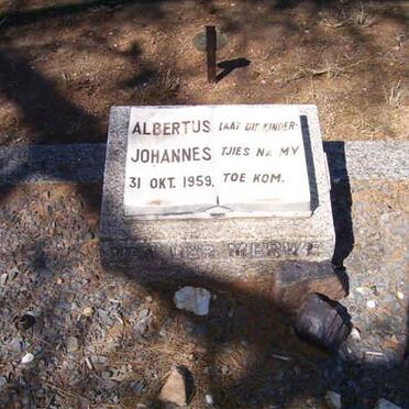 MERWE Albertus Johannes, van der 1959-??