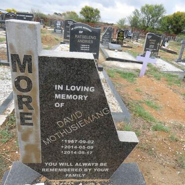 MORE David Mothusiemang 1967-2014