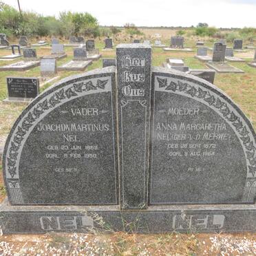 NEL Joachim Martinus 1869-1950 & Anna Margaretha V.D.MERWE 1872-1954