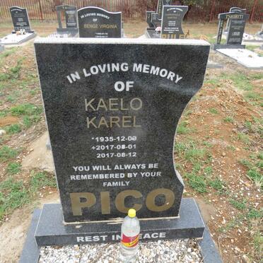 PICO Kaelo Karel 1935-2017