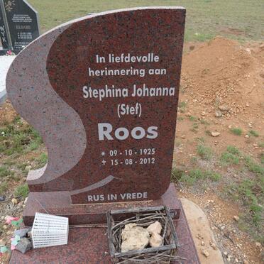 ROOS Stephina Johanna 1925-2012