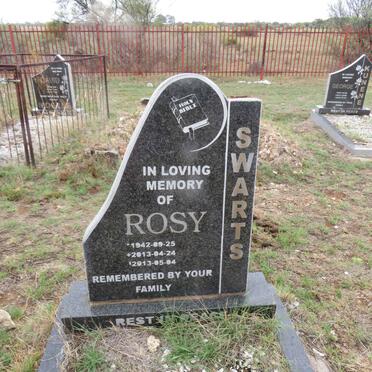 SWARTS Rosy 1942-2013