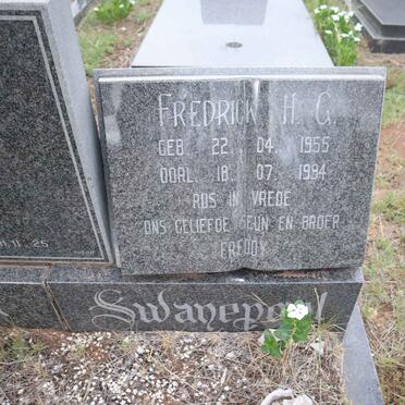 SWANEPOEL Jan Abraham 1920-2000 & Maud 1934- :: SWANEPOEL Fredrick H.G. 1955-1994 _2