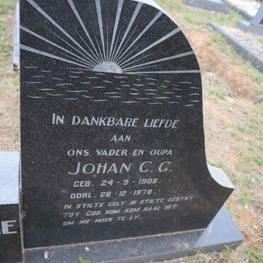TERBLANCHE Johan C.G. 1908-1978 & Hendrina Johanna 1916-1974 _2