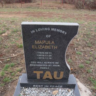 TAU Mapula Elizabeth 1946-2019