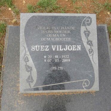 VILJOEN Suez 1922-2009