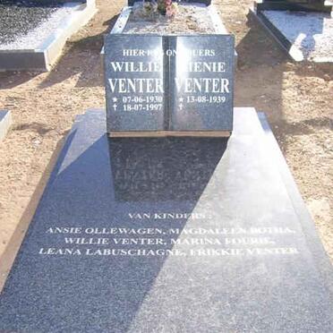 VENTER Willie 1930-1997 &amp; ? 1939-??