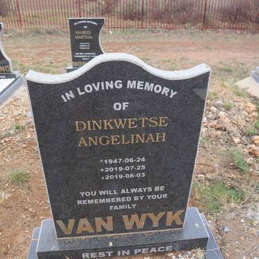 WYK Dinkwetse Angelinah, van 1947-2019