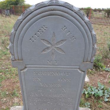 VUUREN J.C.N., J.v. 1873-1943