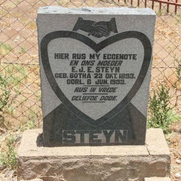 STEYN E.J.E. nee BOTHA 1893-1933