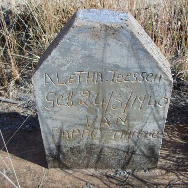 TEESSEN Aletha 1940-