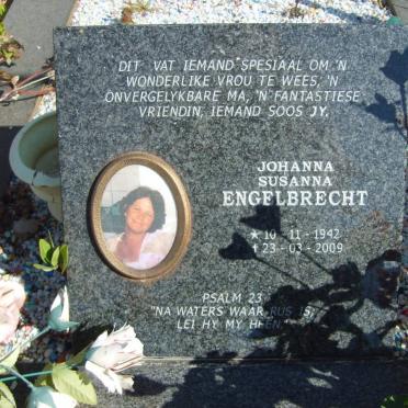 ENGELBRECHT Johanna Susanna 1942-2009