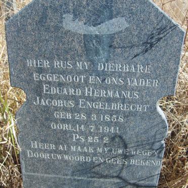 ENGELBRECHT Eduard Hermanus Jacobus 1858-1941