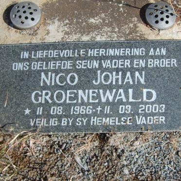 ROSSOUW G.S. 1913-1978 &amp; Hendrika Jacoba 1924-1980 :: GROENEWALD Nico Johan 1966-2003 