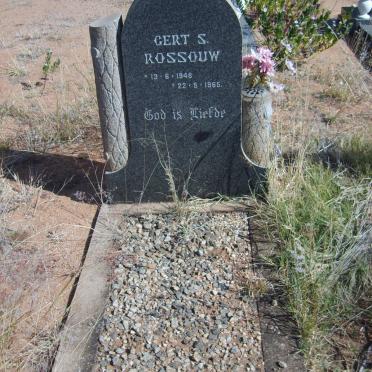 ROSSOUW Gert S. 1948-1965