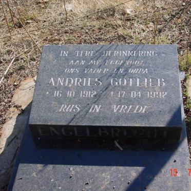 ENGELBRECHT Andries Gotlieb 1912-1992