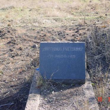 PRETORIUS Marthinus 1872-1951