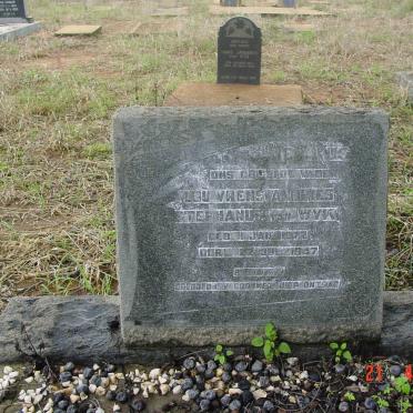 WYK Louwrens Andries Stephanus, van 1872-1947