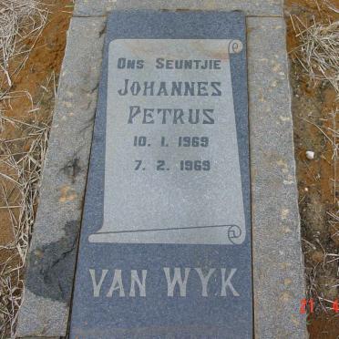 WYK Johannes Petrus, van 1969-1969