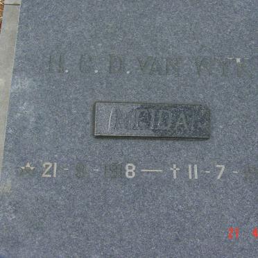 WYK H.G.D., van 1918-19?5
