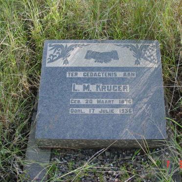 KRUGER L.M. 1876-1956