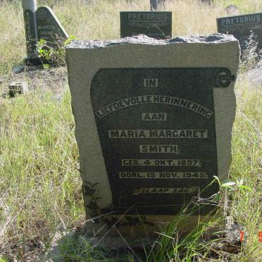 SMITH Maria Margaret 1897-1945